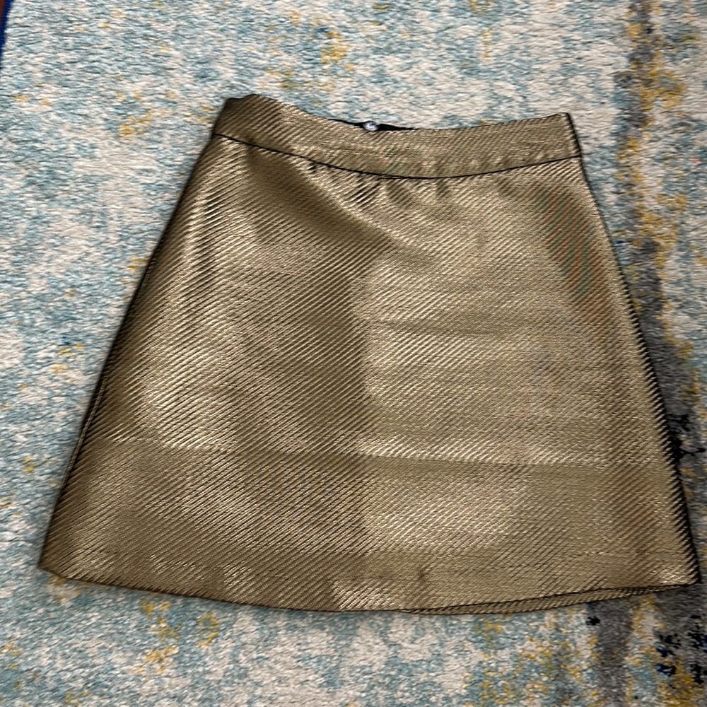 H&M Gold Skirt